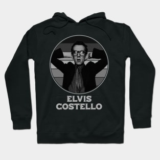 retro elvis costello Hoodie